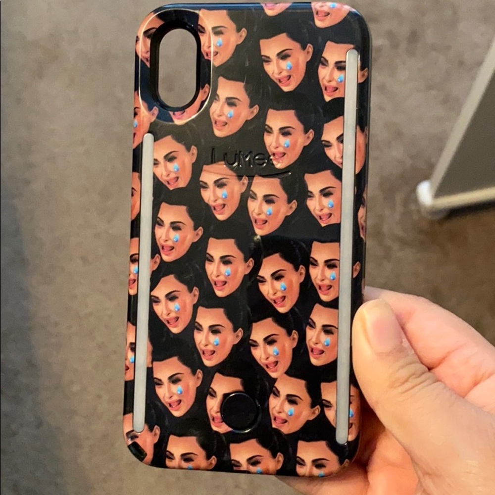Kimoji x liner iPhone X+ Xs case